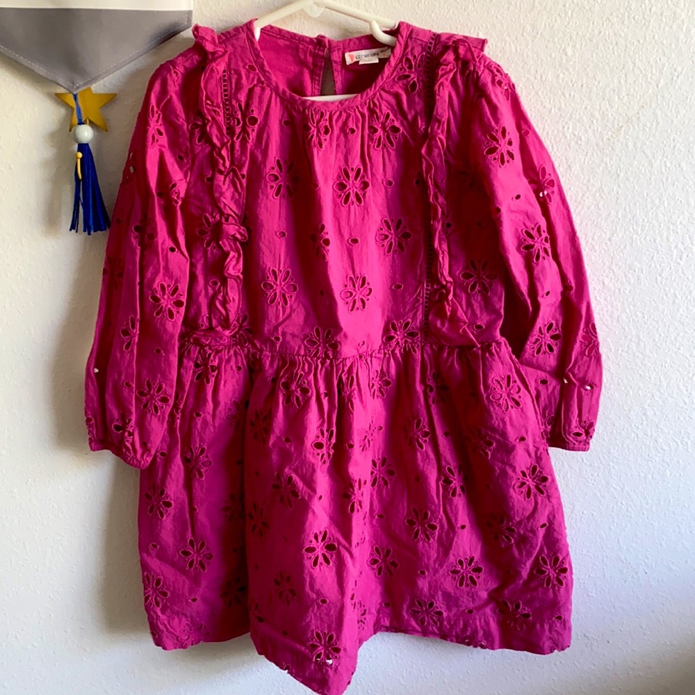Crewcuts Eyelet Girl Dress